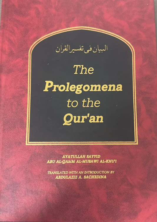 The Prolegomena to the Qur'an