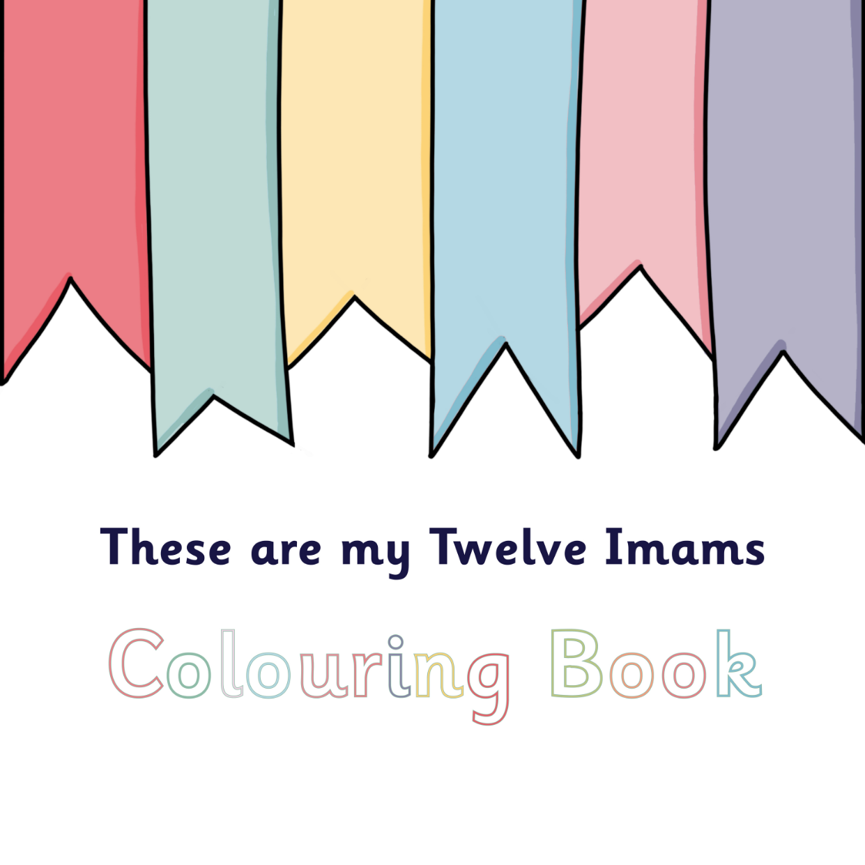 These are my Twelve Imams Colouring Book